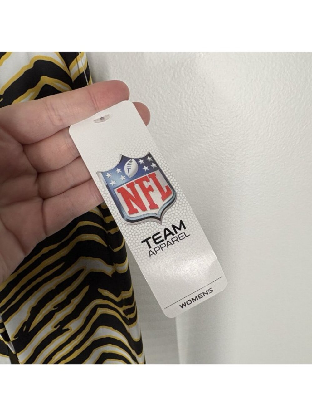 Zubaz NFL Women’s Size L Basic Zebra Print Legging Pittsburgh Steelers NWT - Picture 7 of 10